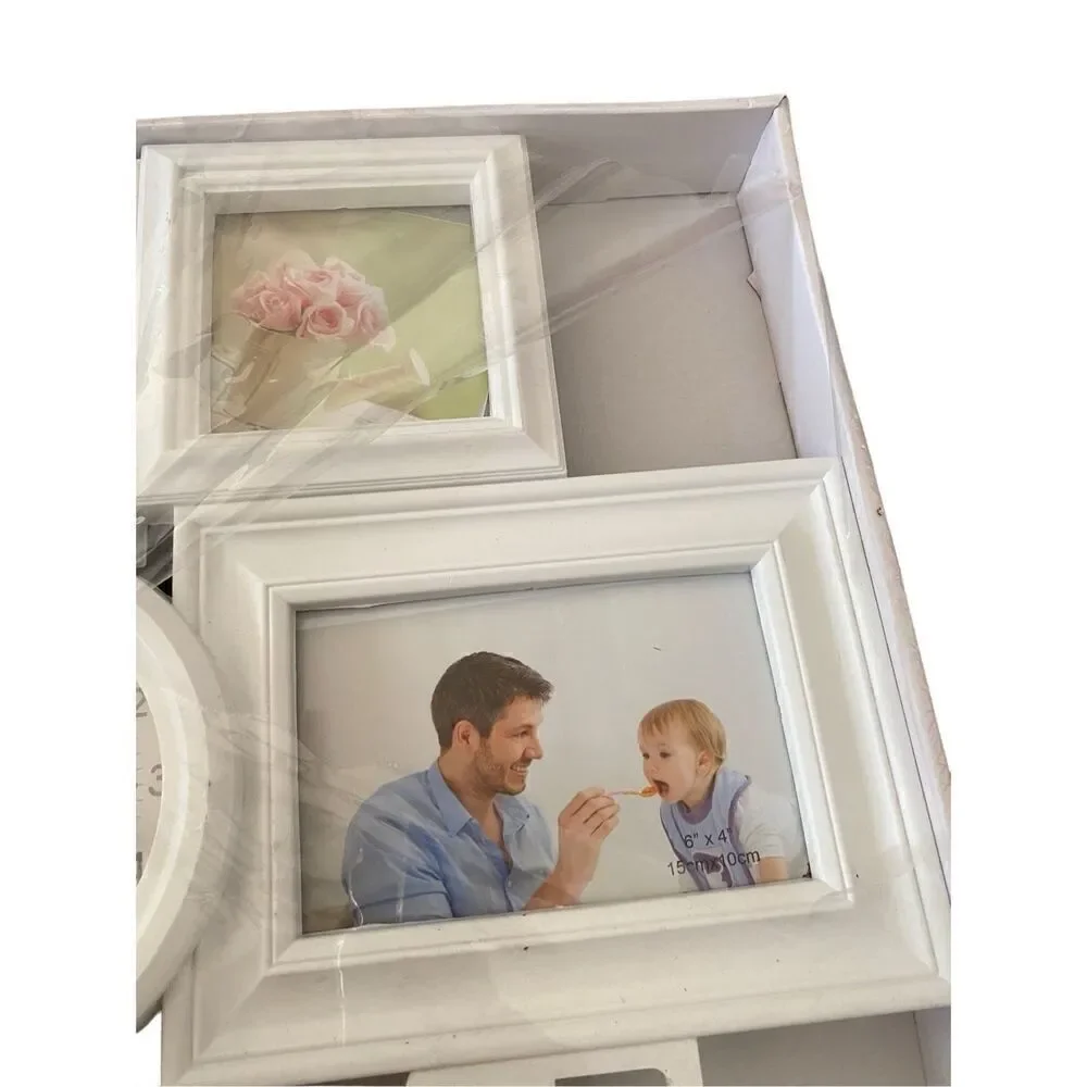15 x 19 Wall Mounted Clock Picture Frame Home Decorations Photo